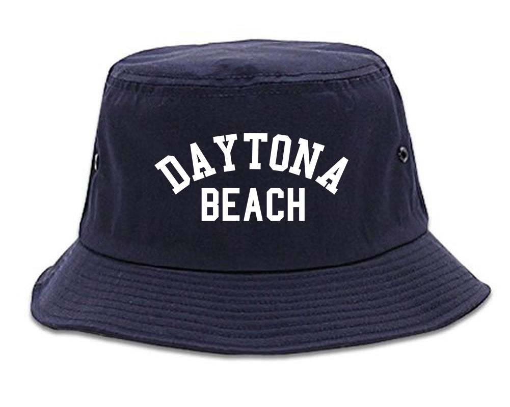 Daytona_Beach_Florida Mens Blue Bucket Hat by Kings Of NY