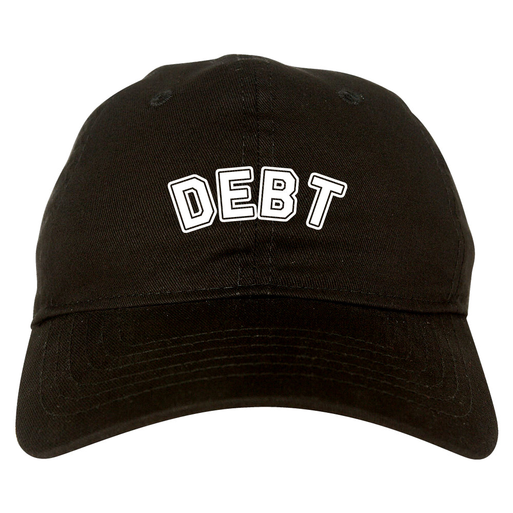 Debt_Life Black Dad Hat
