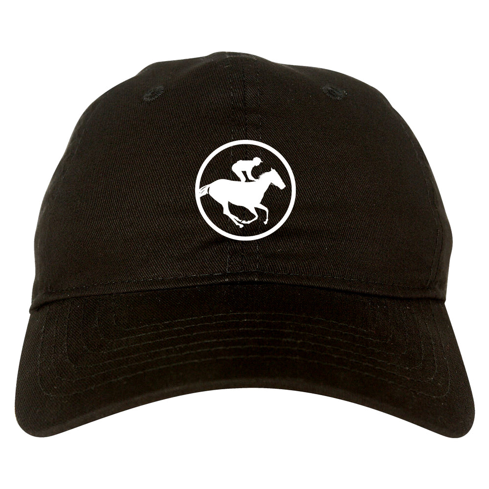 Derby_Horse_Racing_Chest Mens Black Snapback Hat by Kings Of NY