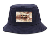 Desert_Camo_Army Blue Bucket Hat