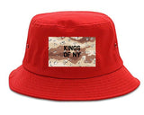 Desert_Camo_Army Red Bucket Hat