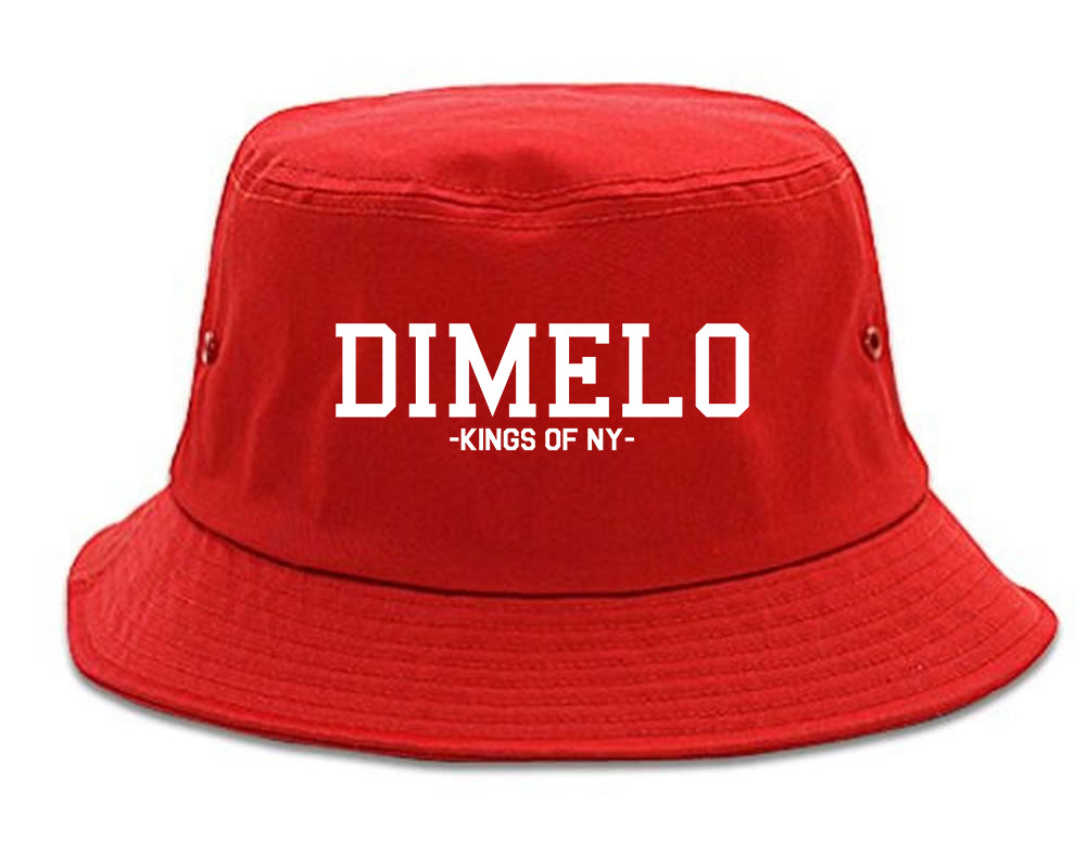 Dimelo Kings Of NY Red Bucket Hat