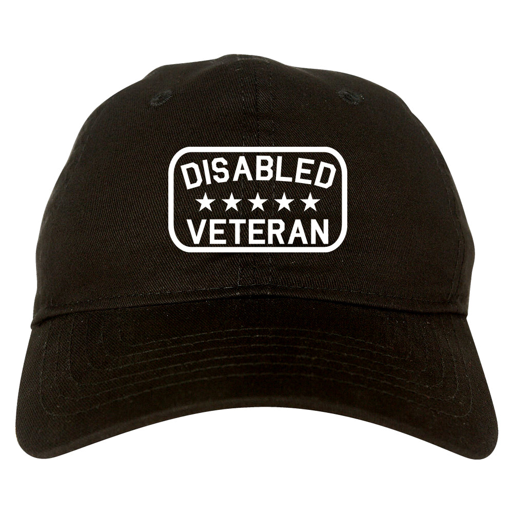 Disabled_Veteran_Army Mens Black Snapback Hat by Kings Of NY