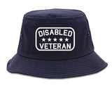 Disabled_Veteran_Army Mens Blue Bucket Hat by Kings Of NY
