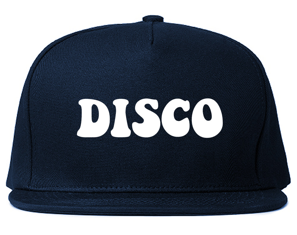 Disco_Music Mens Blue Snapback Hat by Kings Of NY