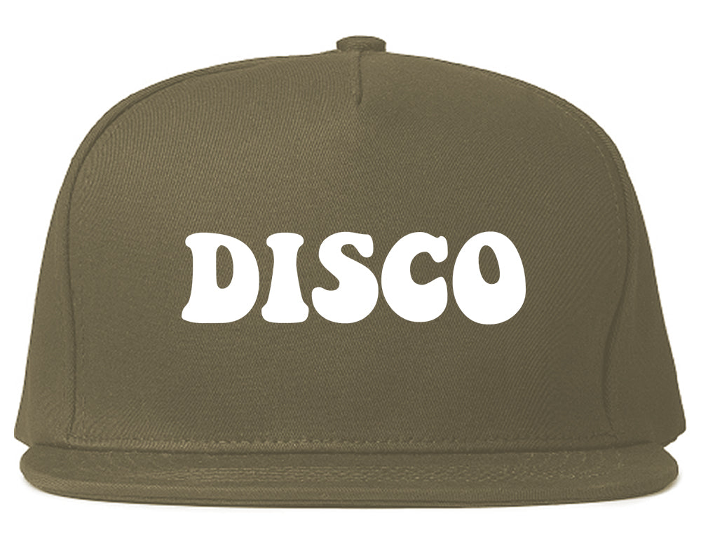 Disco_Music Mens Grey Snapback Hat by Kings Of NY
