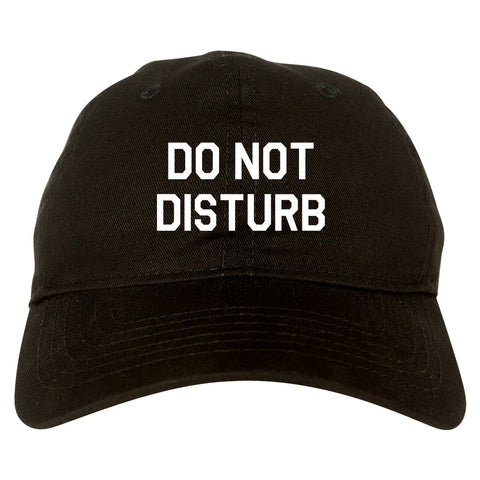 Do_Not_Disturb Mens Black Snapback Hat by Kings Of NY