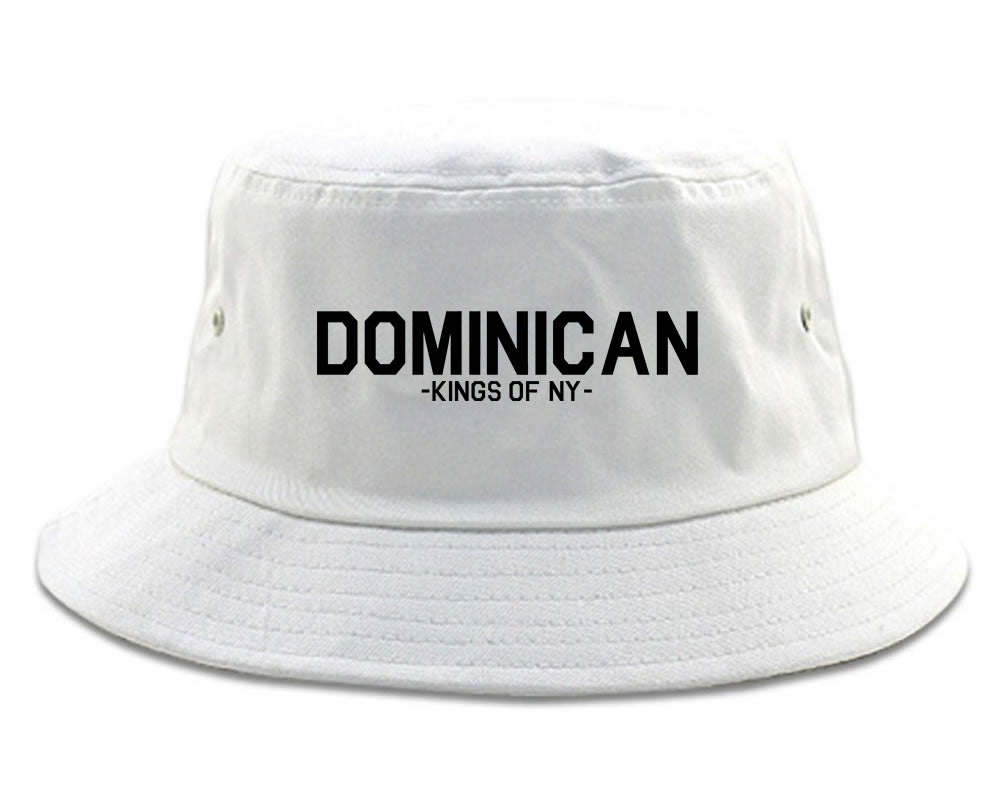Dominican Kings Of NY Mens Snapback Hat White