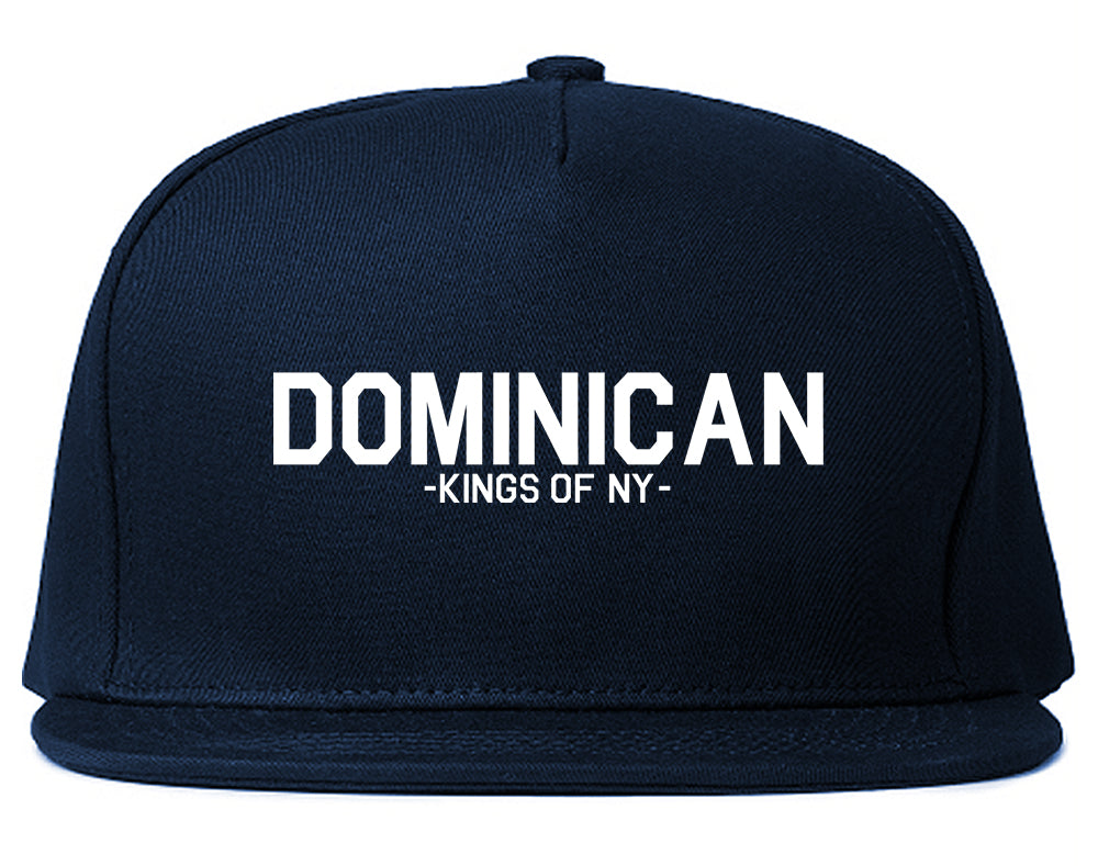 Dominican Kings Of NY Mens Snapback Hat Navy Blue