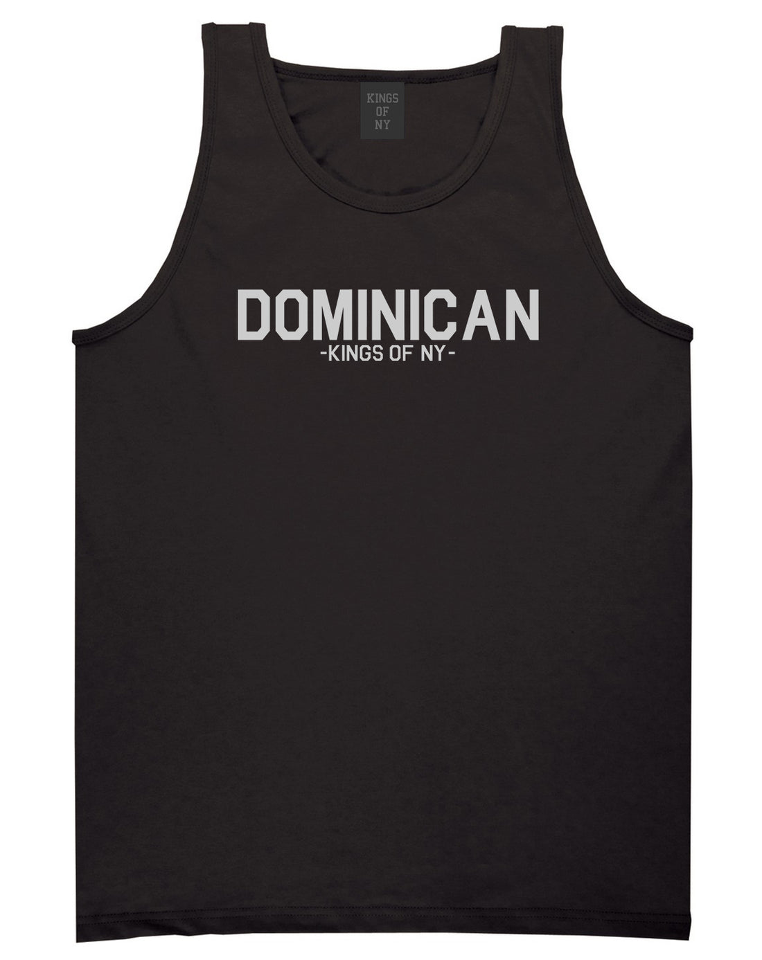 Dominican Kings Of NY Mens Tank Top Shirt Black