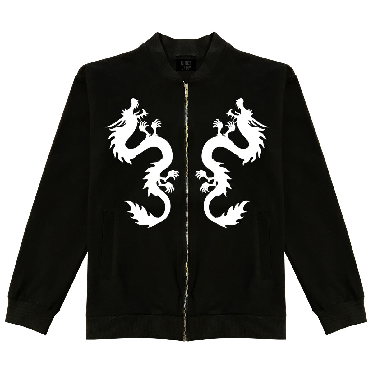Chinese Dragon Double Sided Bomber Jacket – KINGS OF NY