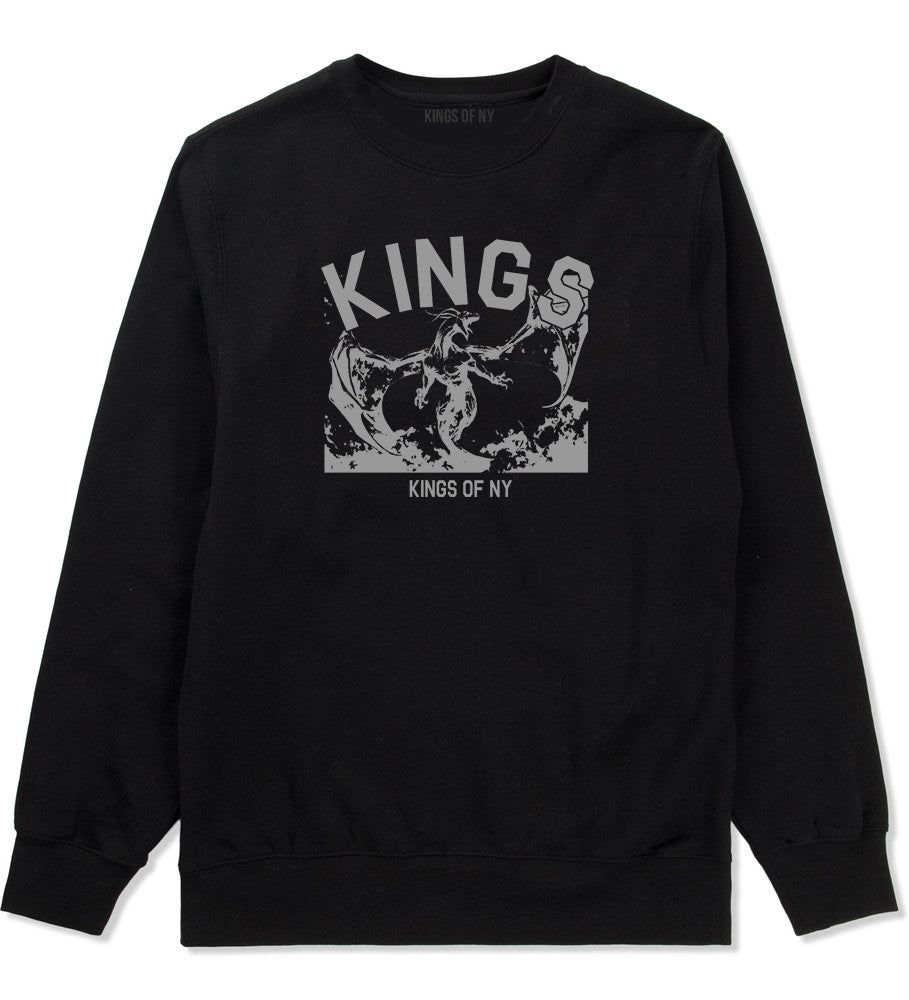 Dragon Kings Crewneck Sweatshirt in Black