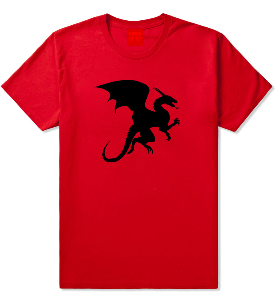 Dragon Mens Red T-Shirt by Kings Of NY