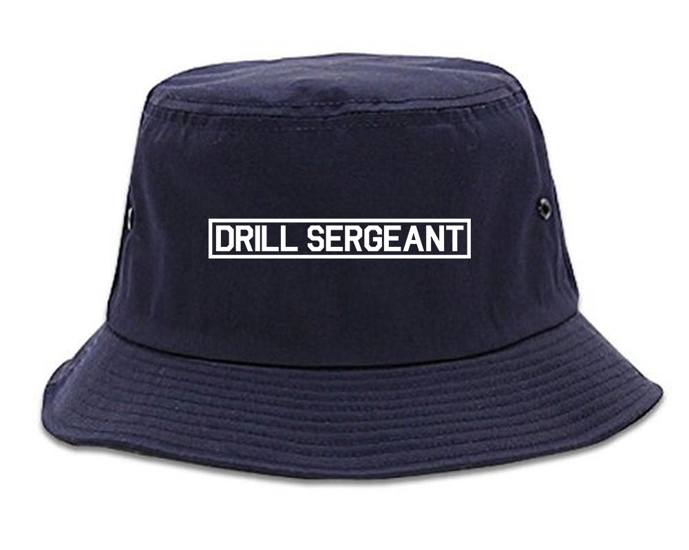Drill_Sergeant_Sgt Mens Blue Bucket Hat by Kings Of NY