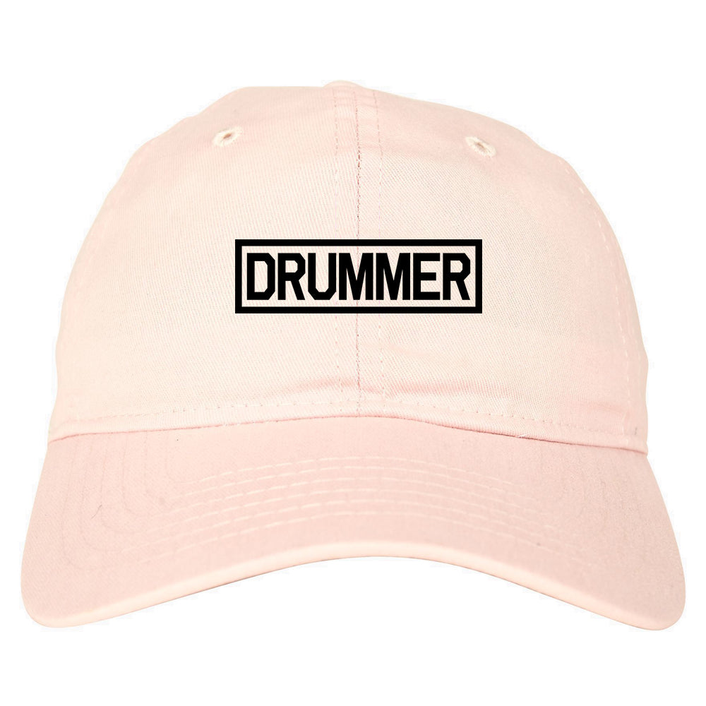 Drummer_Drum_Box Mens Pink Snapback Hat by Kings Of NY