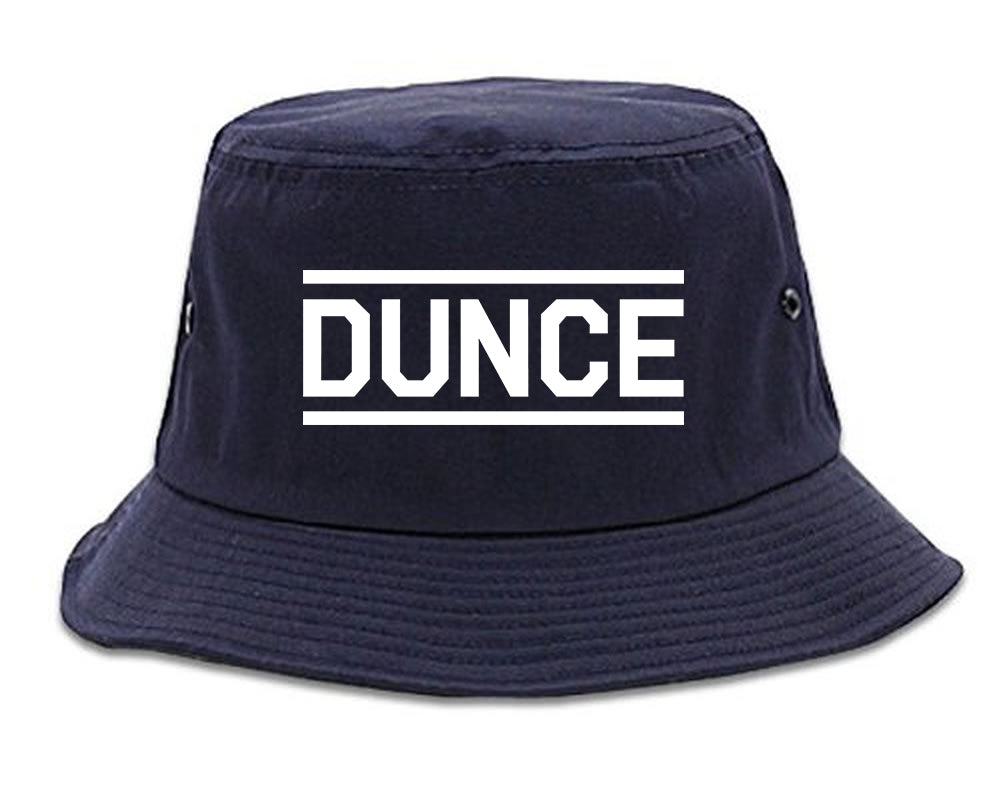 Dunce_Funny Mens Blue Bucket Hat by Kings Of NY