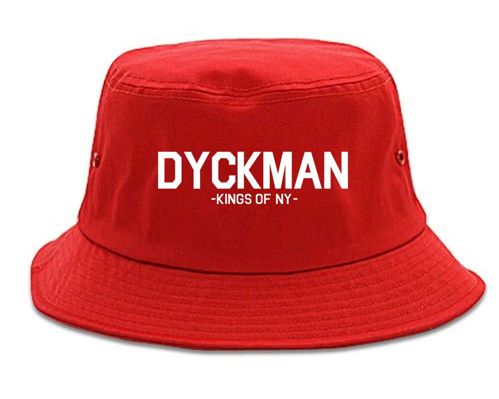 Dyckman Kings Of NY Mens Snapback Hat Red