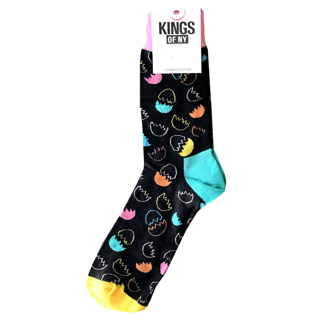 Easter Eggs Holiday Mens Cotton Socks by KINGS OF NY