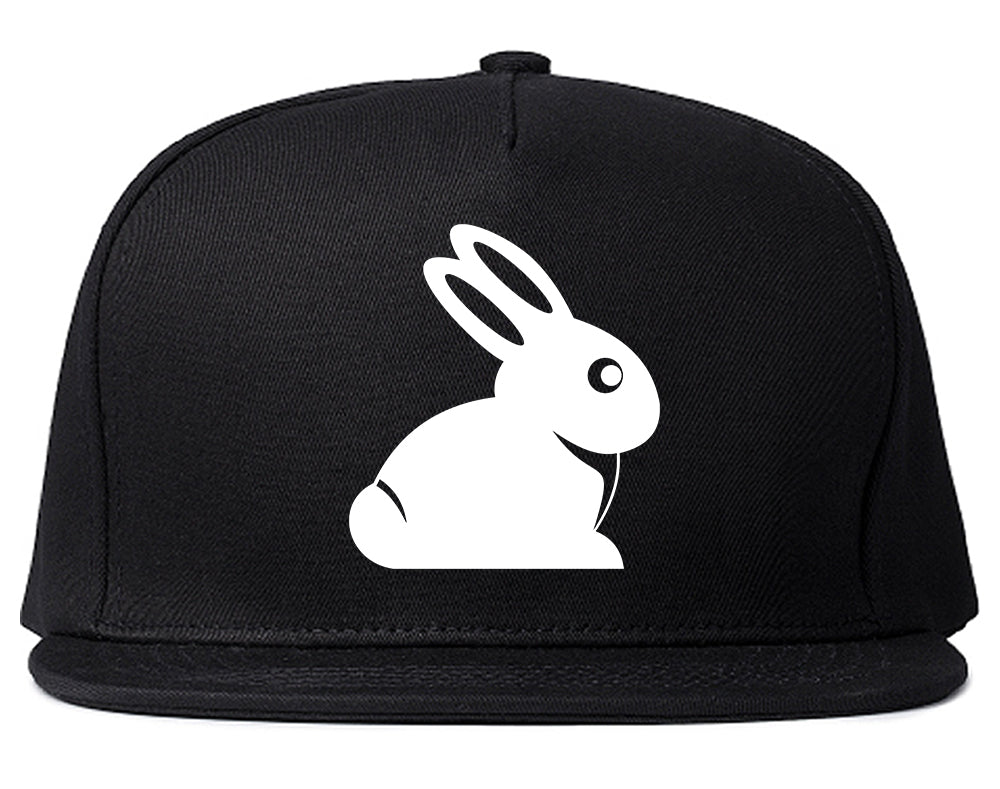 Easter_Bunny_Rabbit_Chest Mens Black Snapback Hat by Kings Of NY