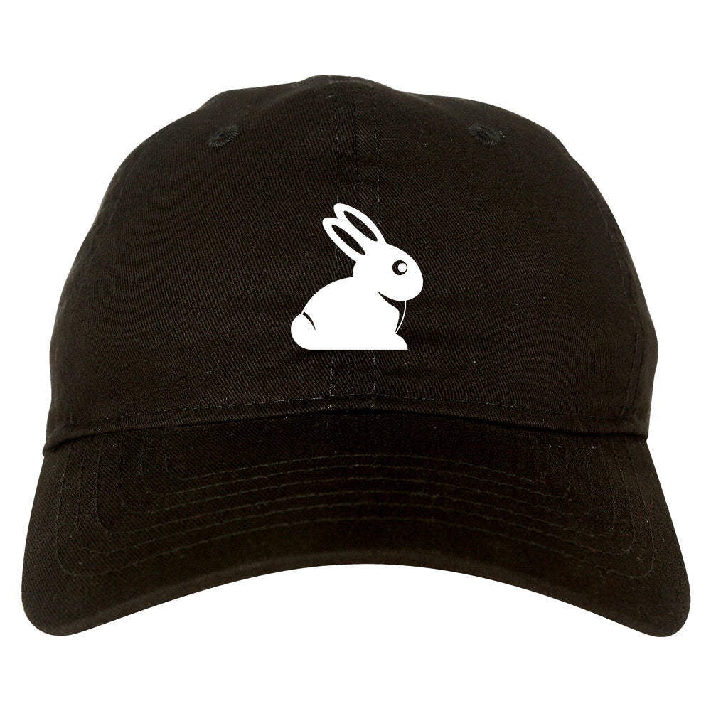 Easter_Bunny_Rabbit_Chest Mens Black Snapback Hat by Kings Of NY