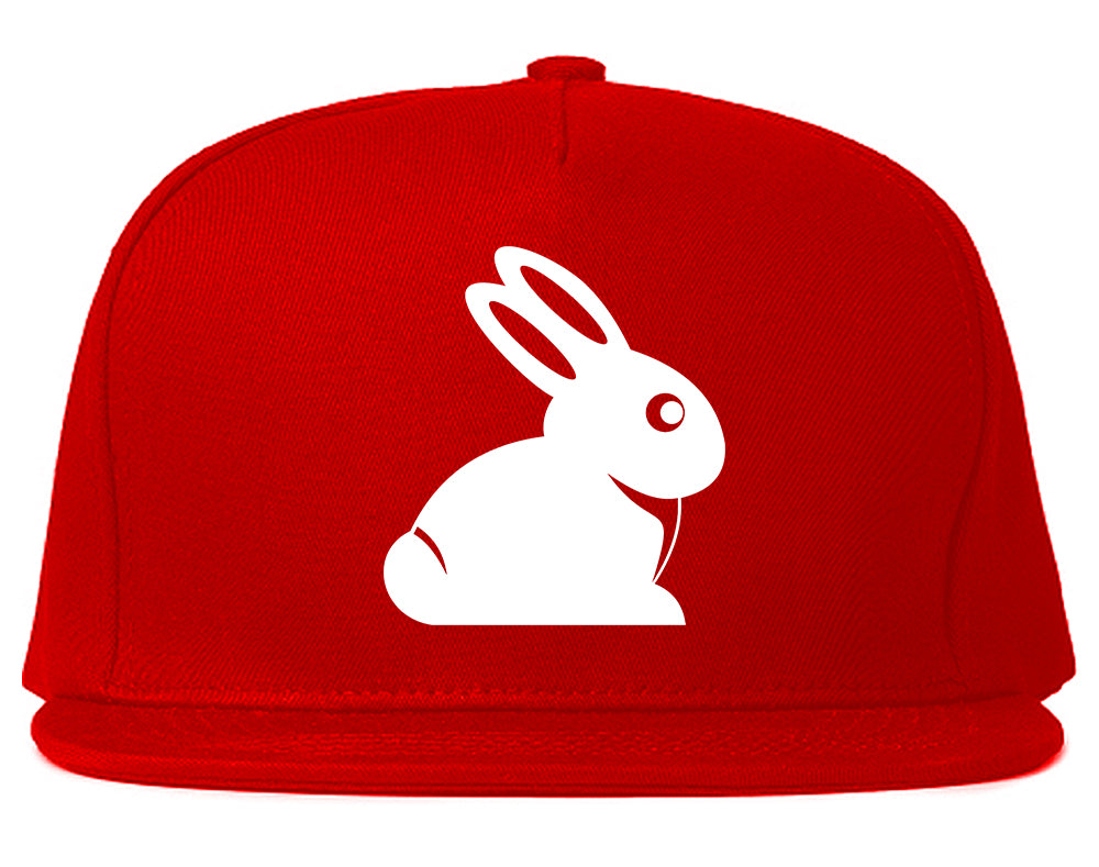 Easter_Bunny_Rabbit_Chest Mens Red Snapback Hat by Kings Of NY