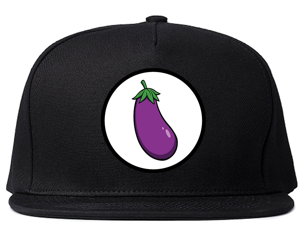 Eggplant Emotion Chest Mens Snapback Hat by Kings Of NY – KINGS OF NY