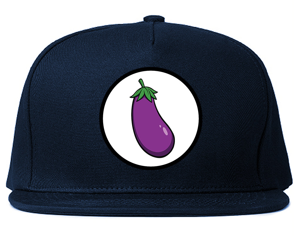 Eggplant Emotion Chest Mens Snapback Hat by Kings Of NY – KINGS OF NY