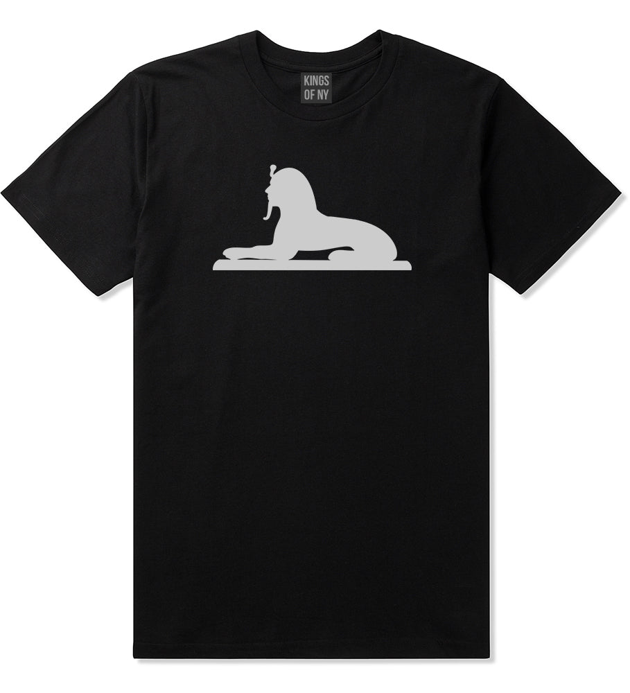 Egyptian Sphinx Mens T-Shirt Black by Kings Of NY