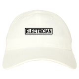 Electrician_Occupation Mens White Snapback Hat by Kings Of NY