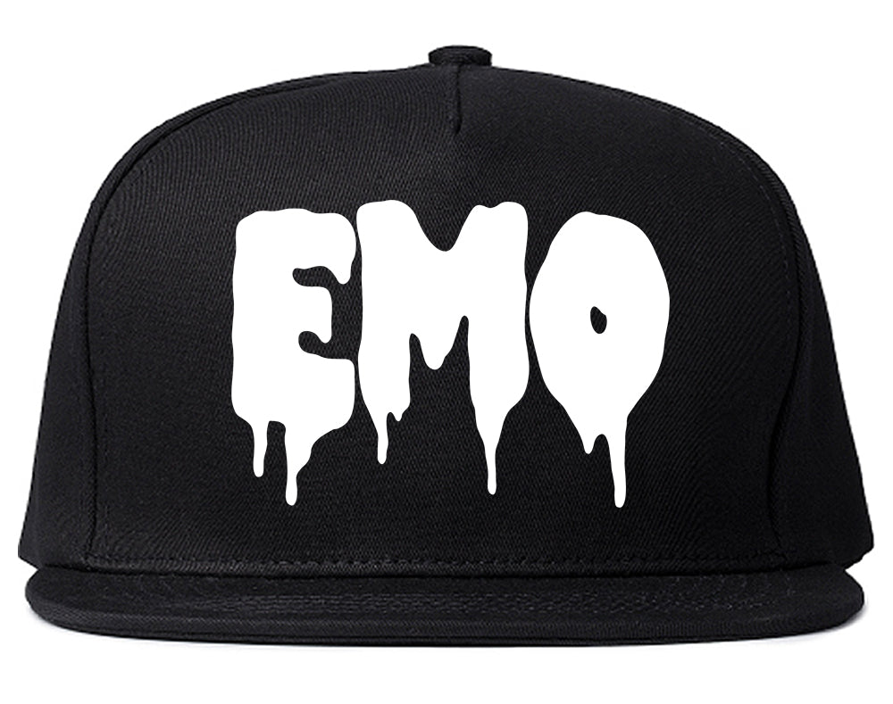 Emo_Goth Mens Black Snapback Hat by Kings Of NY