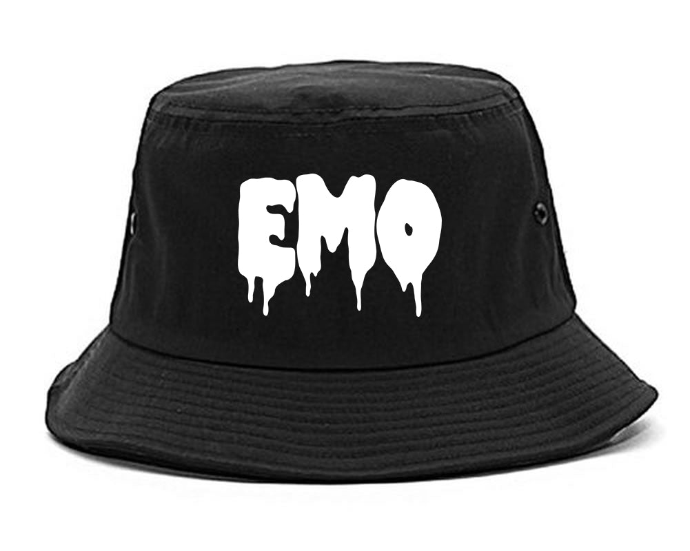 Emo_Goth Mens Black Bucket Hat by Kings Of NY