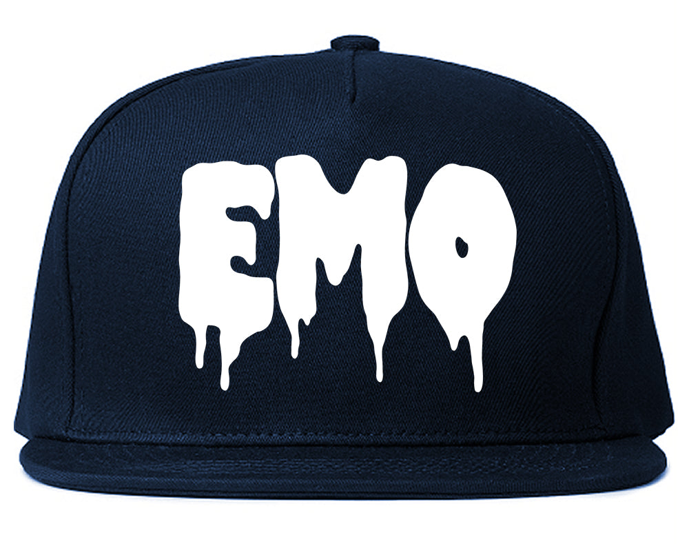 Emo_Goth Mens Blue Snapback Hat by Kings Of NY