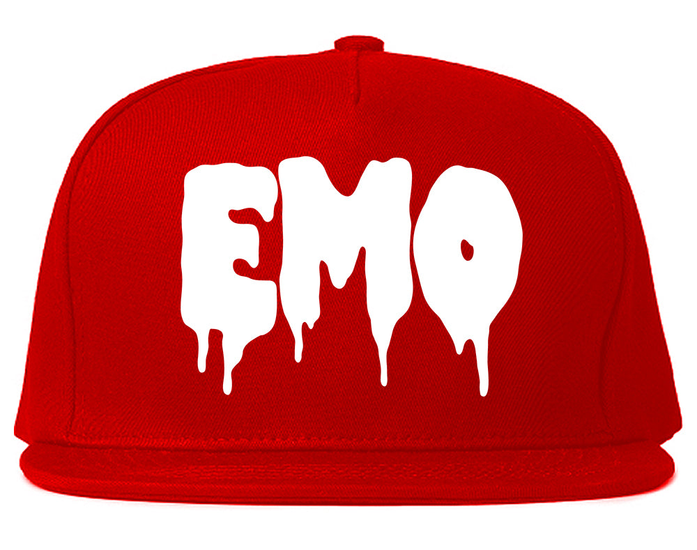 Emo_Goth Mens Red Snapback Hat by Kings Of NY