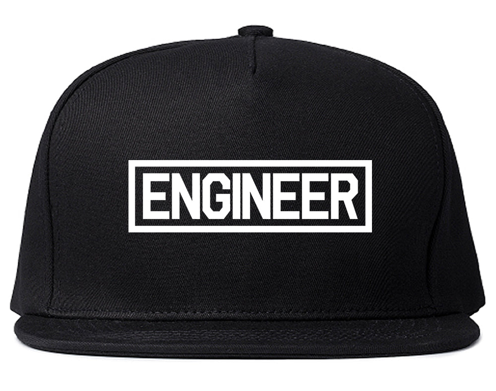 Engineer_Occupation_Job Mens Black Snapback Hat by Kings Of NY