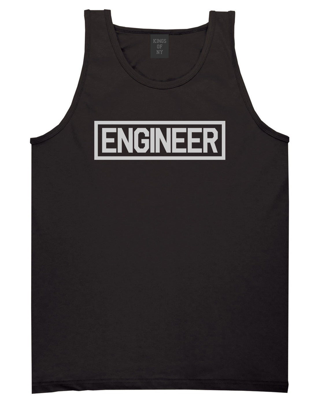 Engineer_Occupation_Job Mens Black Tank Top Shirt by Kings Of NY