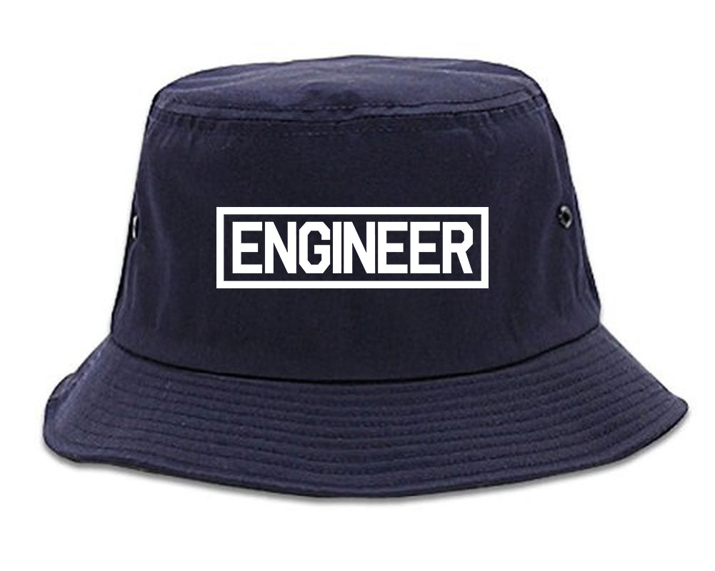 Engineer_Occupation_Job Mens Blue Bucket Hat by Kings Of NY