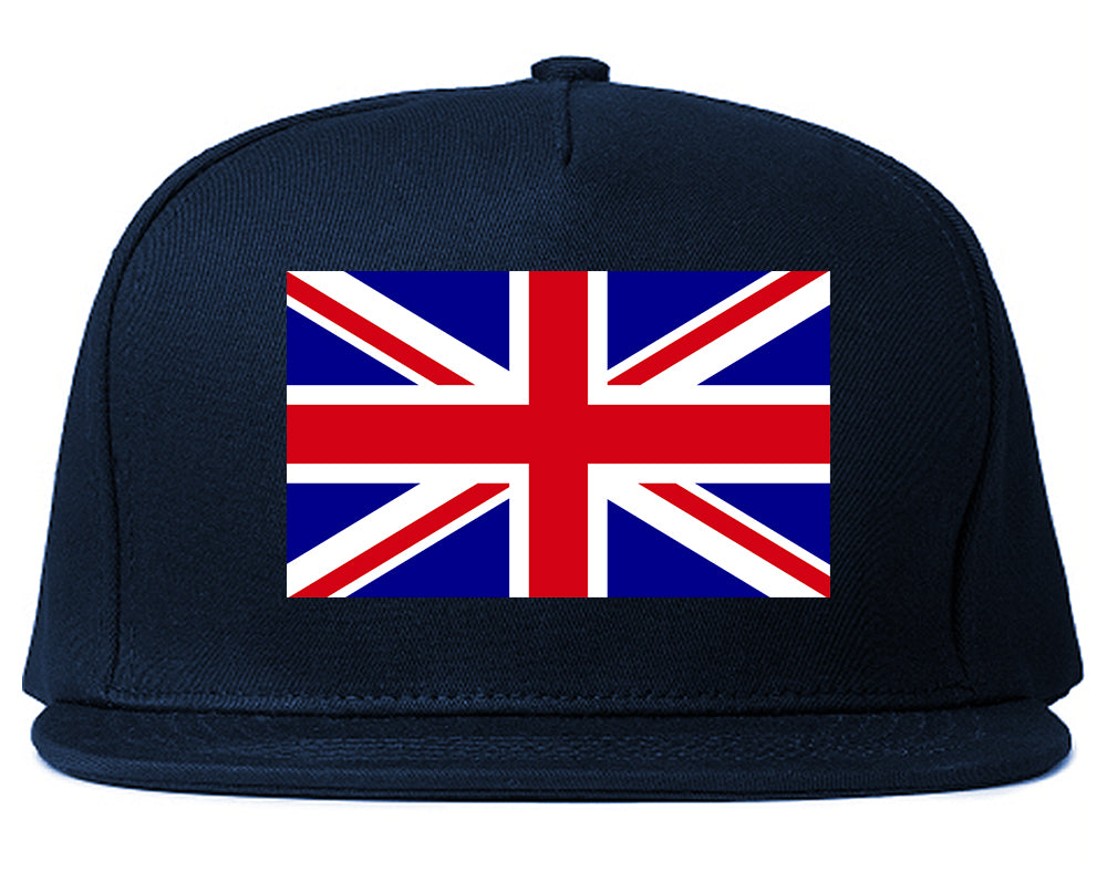 English_England_Flag Navy Blue Snapback Hat