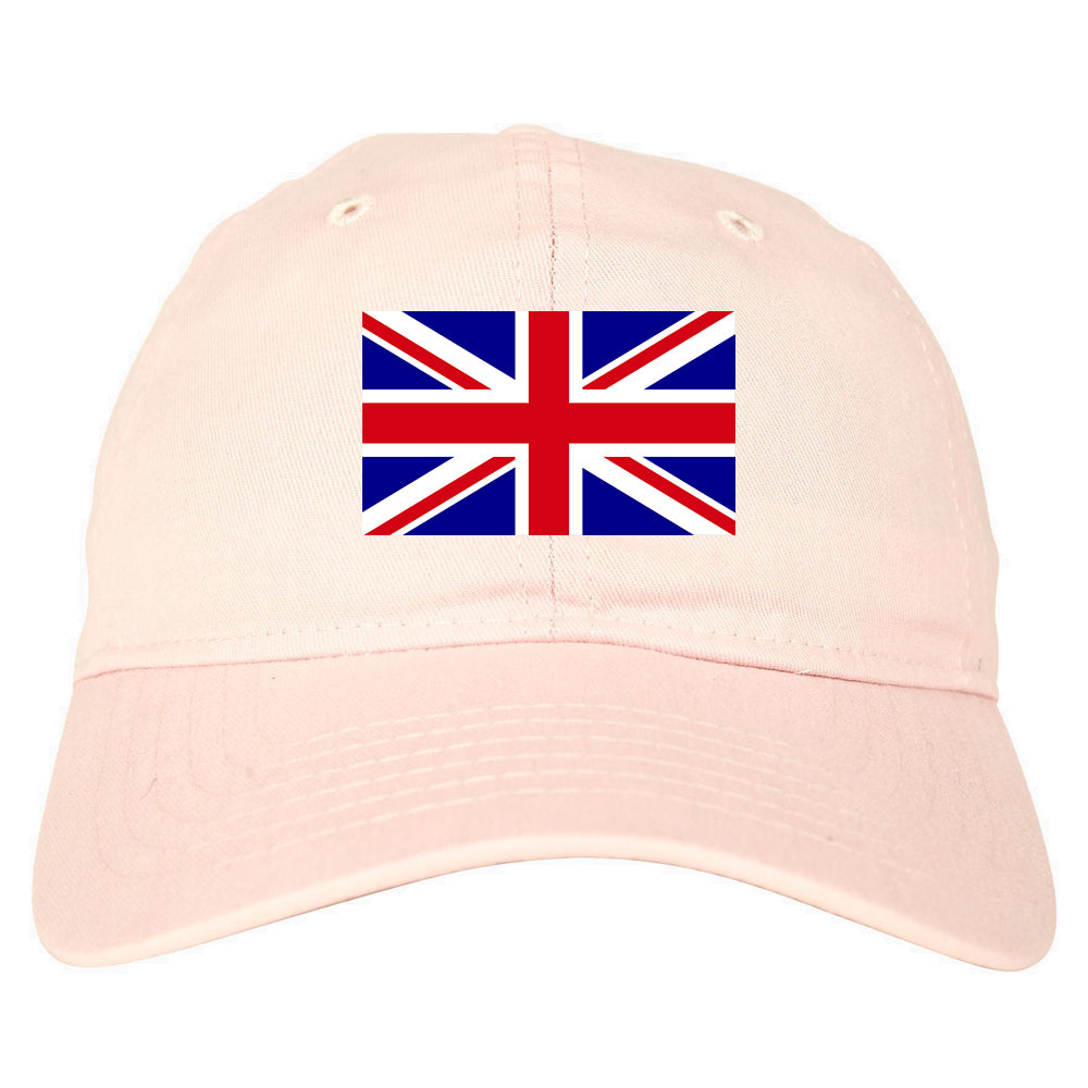 English_England_Flag Pink Dad Hat