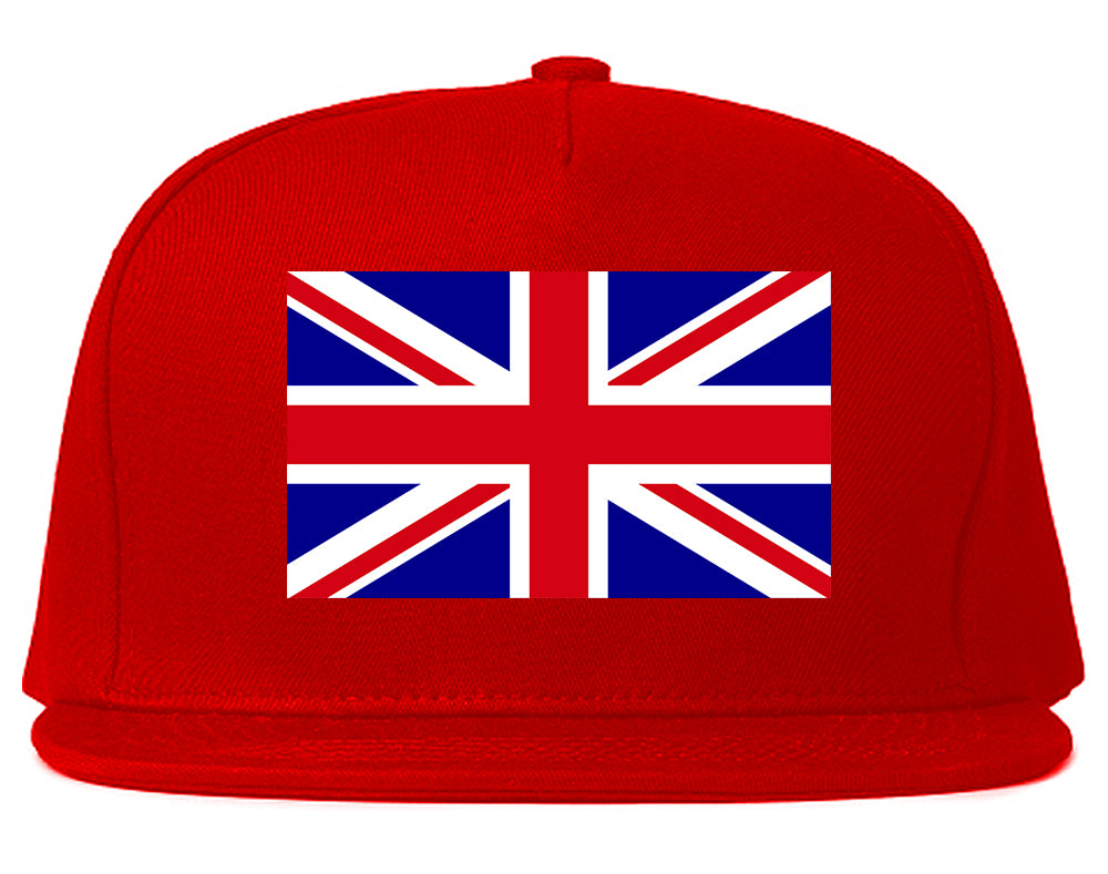 English_England_Flag Red Snapback Hat