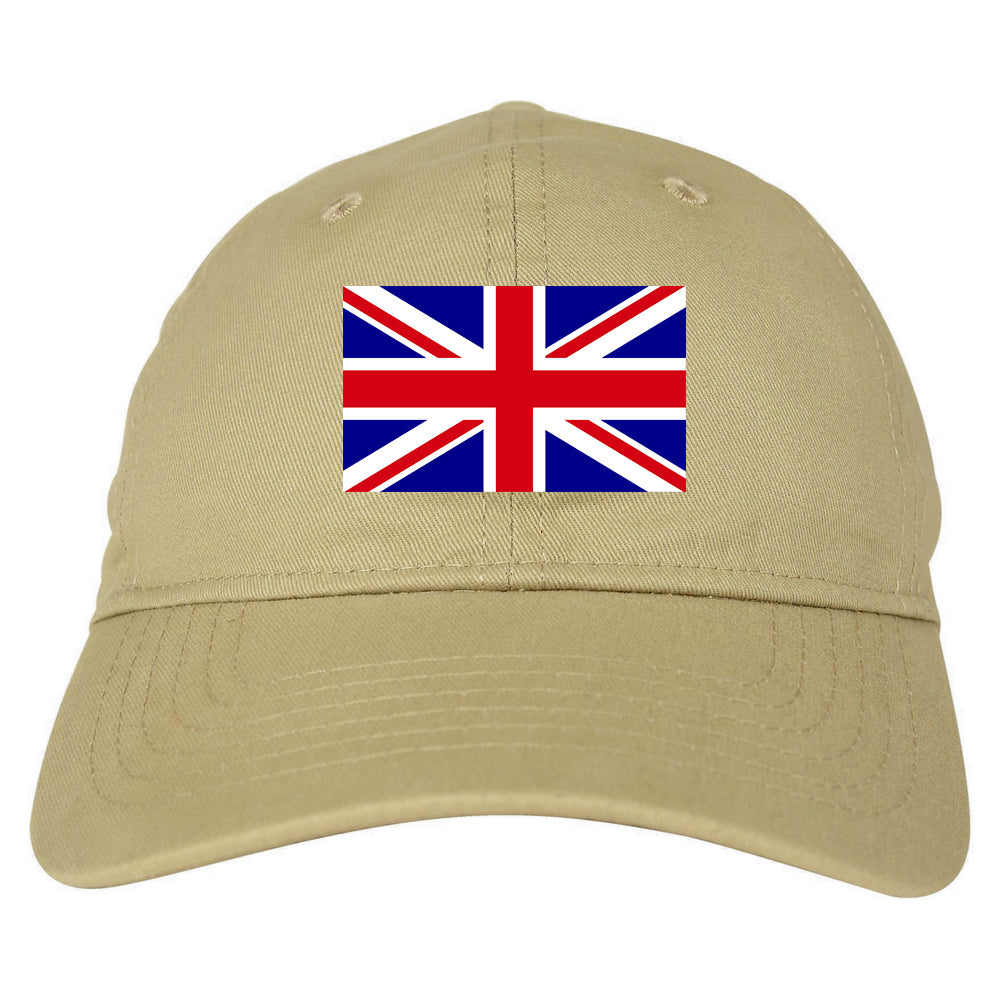 English_England_Flag Tan Dad Hat