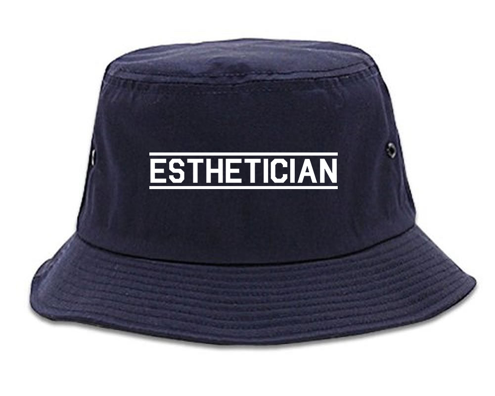 Esthetician Navy Blue Bucket Hat