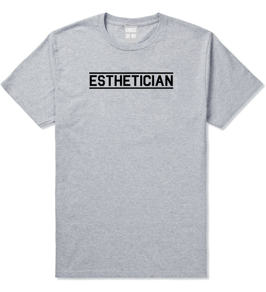 Esthetician Mens Grey T-Shirt by KINGS OF NY