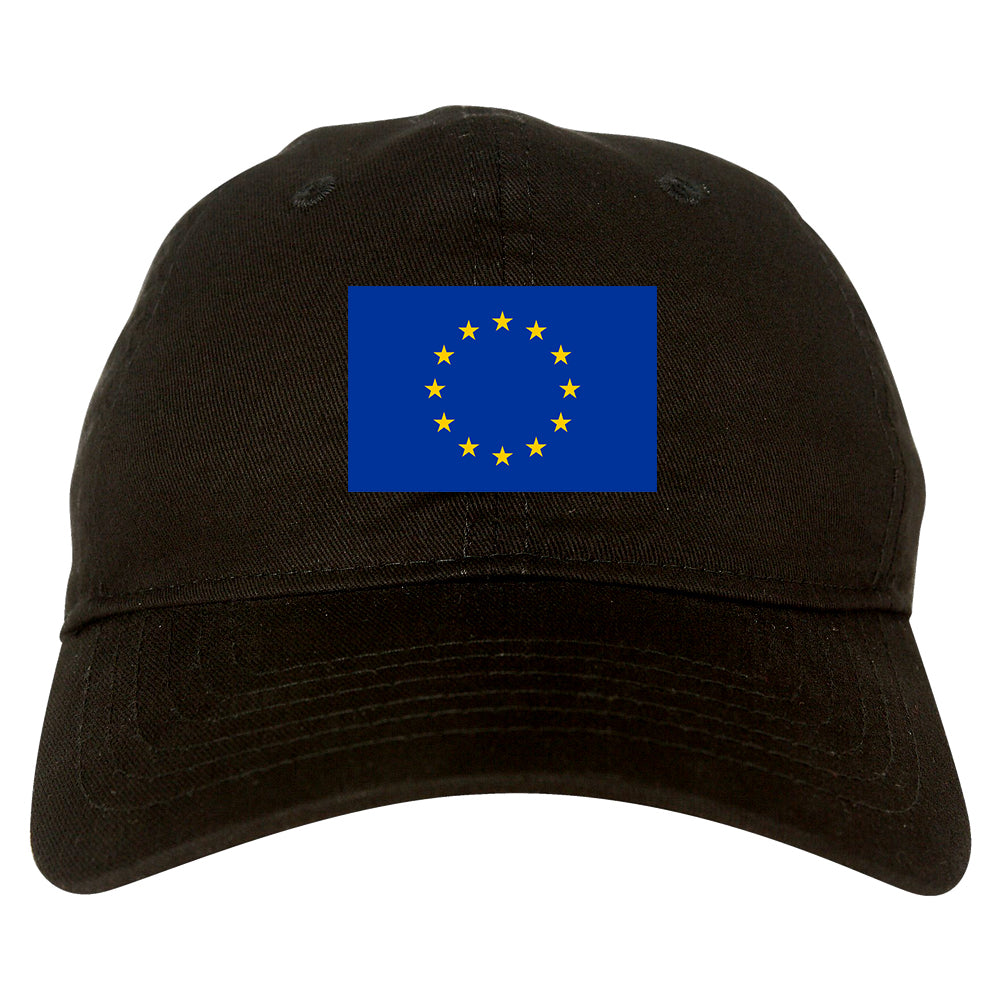 European_Union_Flag Black Dad Hat