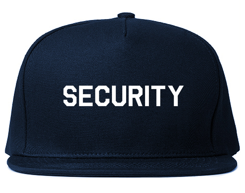 Event_Security_Uniform Navy Blue Snapback Hat