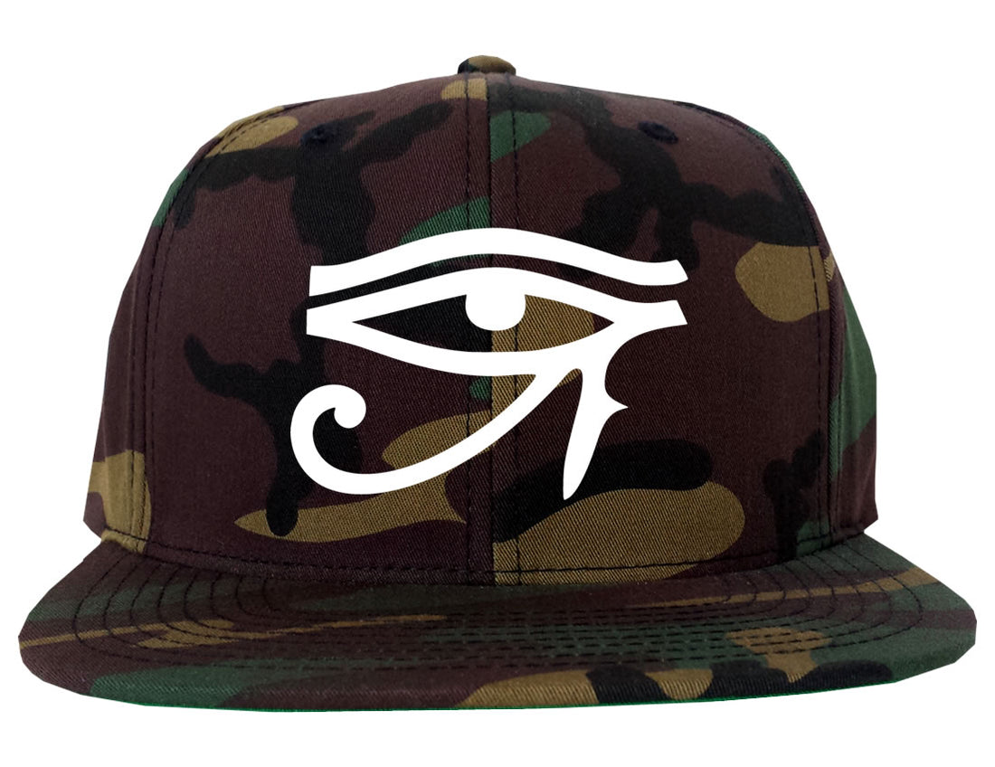 Eye Of Horus Snapback Hat Baseball Cap Camo