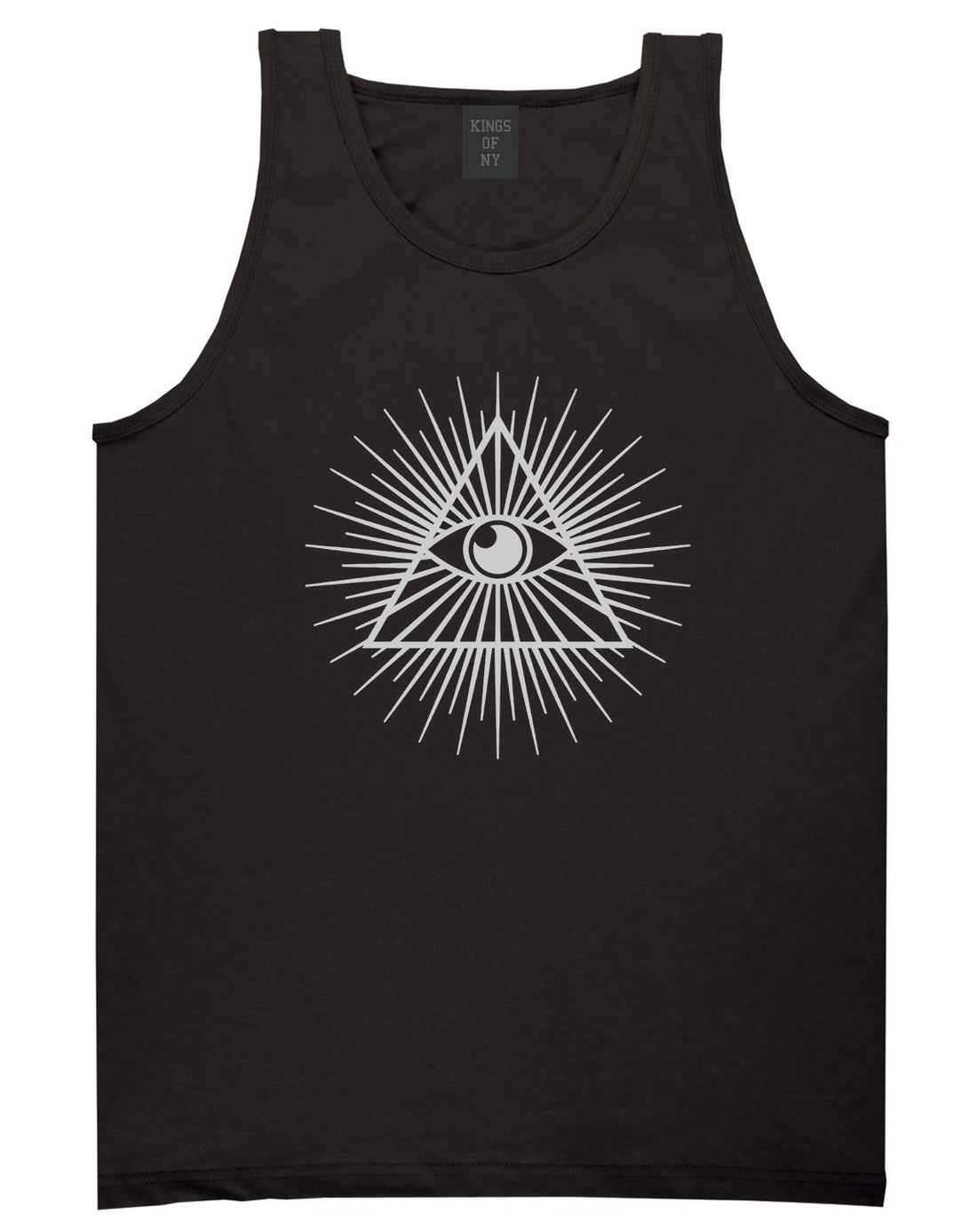 Eye Of Providence illuminati Mens Tank Top Shirt Black