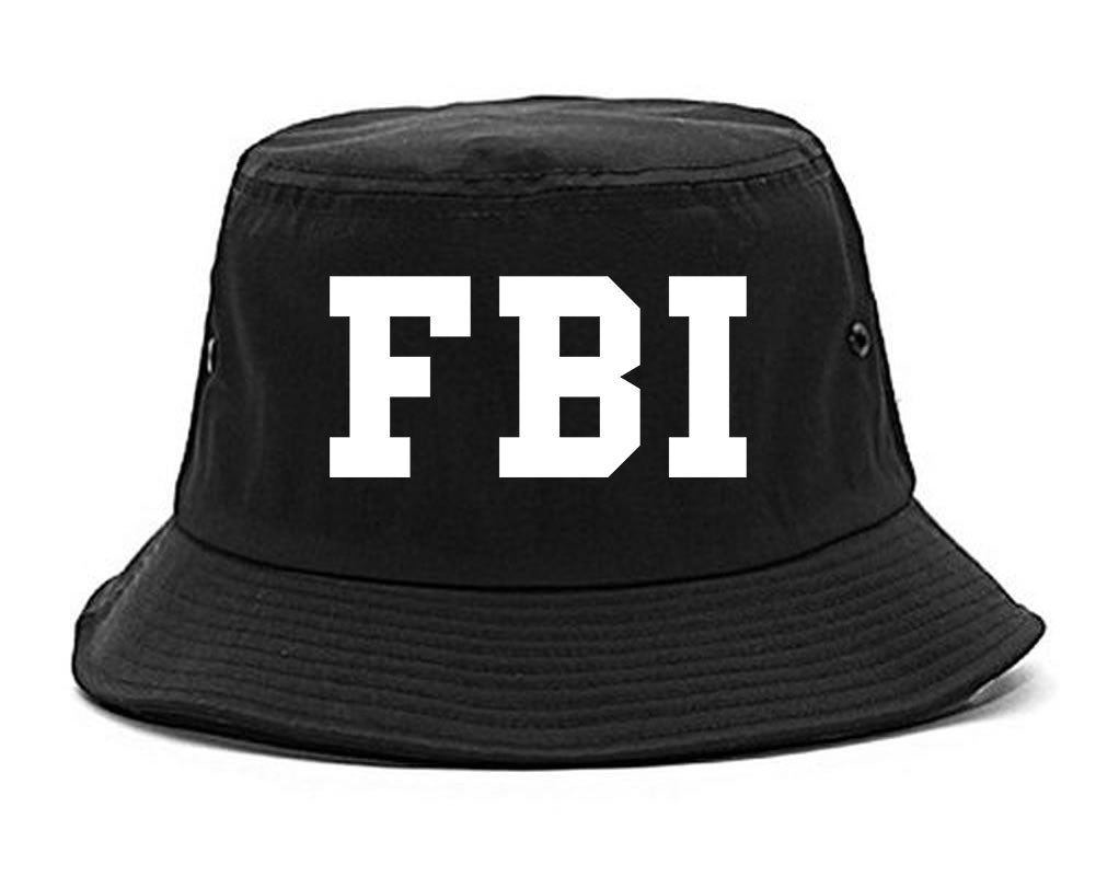 FBI_Law_Enforcement Black Bucket Hat