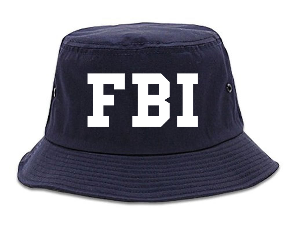 FBI_Law_Enforcement Navy Blue Bucket Hat