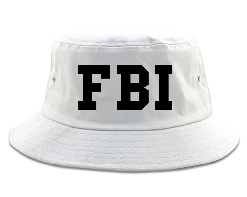 FBI_Law_Enforcement White Bucket Hat