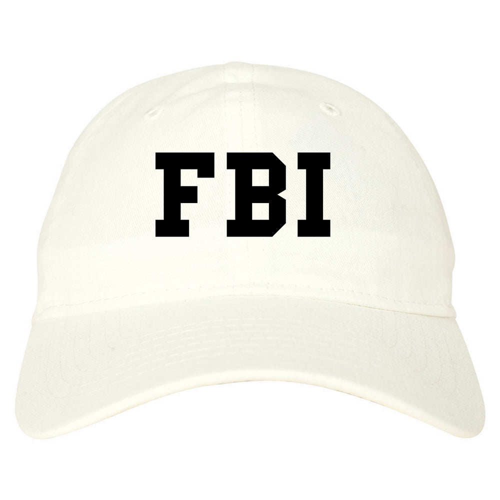 FBI_Law_Enforcement White Dad Hat
